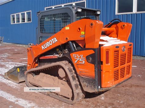 kubota tracked skid steer loading a truck|track skid steer for sale near me.